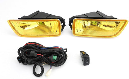ya 10 9.16 zhengce Yellow Lens Fog Lights + Switch Fit For 2003-2007 for Honda Accord 04-08 fo