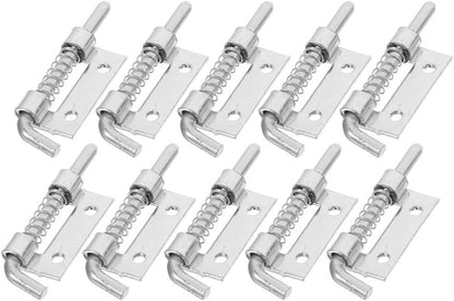 ya 26 10.21 baidi 2 PCS Spring Hin Spring.Loaded Lockable Latch Baby
