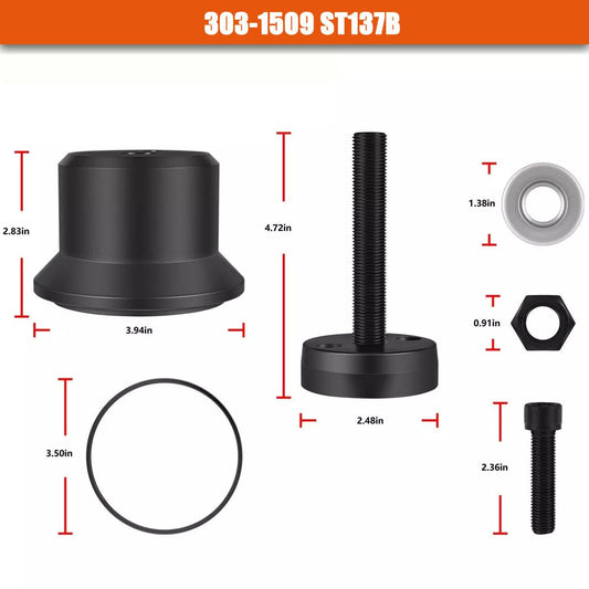 ya 16 10.20 baidi Front and Rear Crank Seal Installer Makeup Remover kit for 6.7L Powerstroke