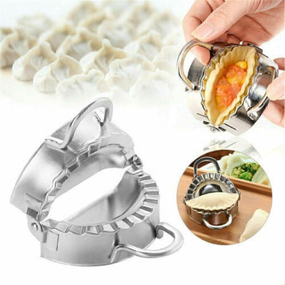 ya 14 9.20 baidi Stainless Steel Dumpling Maker Dough Cutter Ravioli Empanada Press Mold Pastry-1