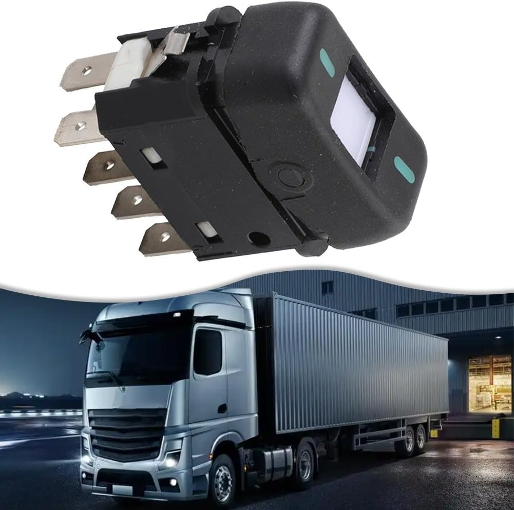 ya 13 9.15 baidi A0025457507 Compatible Power Window Switch for Mercedes Trucks Installation