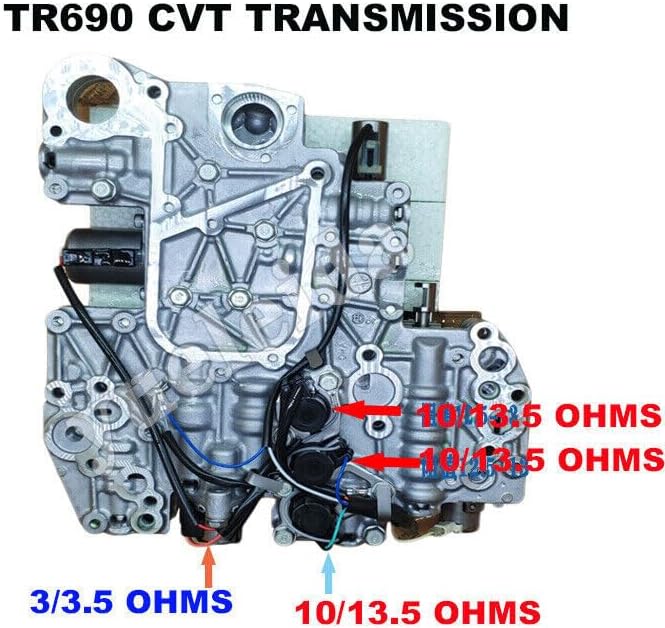 ya 10 9.16 baidi Suitable for Subaru for Forester CVT TR580 TR690 torque converter lock solenoid valve 31825AA050-