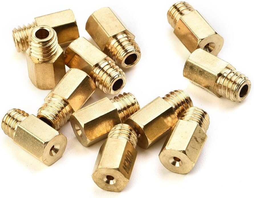 ya 2 8.15 Pack Of 12 Carburetor Main-Jet For Mikuni VM TM Carb #90- #200 Jets Motorcycle