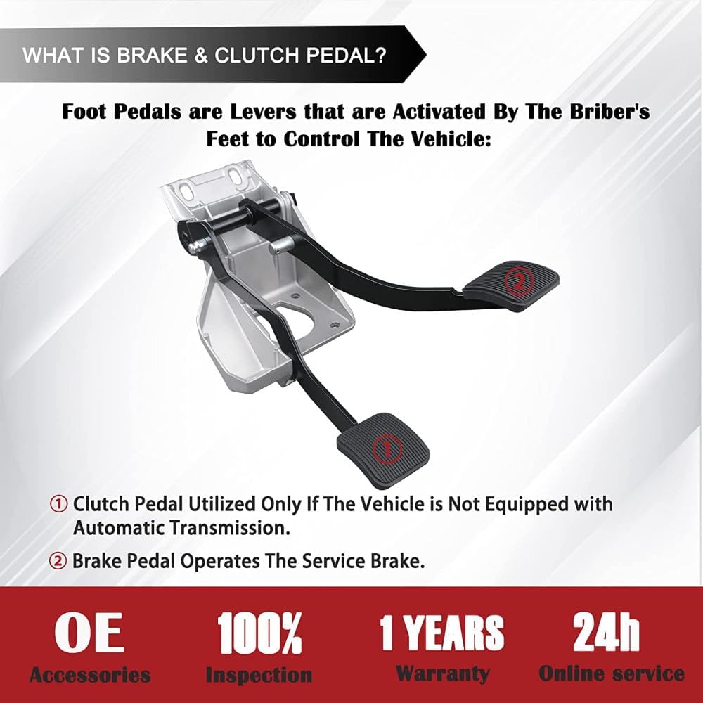 ya 11 9.14 baidiBrake Clutch Pedal Bracket Mounting Kit for 1995-2006 for Ford Ranger 6L5Z2455BB