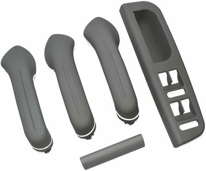 ya 12 10.8 zhengce 5-Pack Grey Handle Protector Switch F for Ram e Decoration Inner Door Grab for VW for Golf MK4