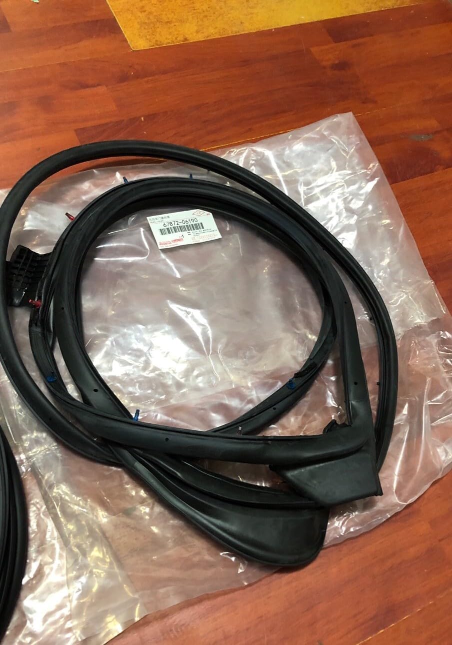 ya 10 9.16 baidi for Toyota for Camry 2018-2023 OE Front Left Door Weatherstrip Seal 67862-06180