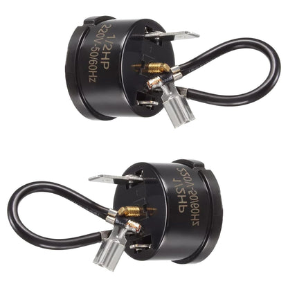 ya 16 10.20 baidi 2pcs Refrigerator Thermal Overload Protector 1/2 375W Compressor ReplacemenOF