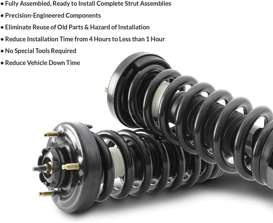 ya 10 9.16 baidi Set 4 Front & Rear Complete Shocks Struts For 2008-2012 for Honda for Accord 2.4L 3.5L