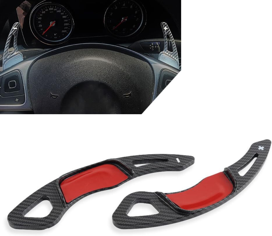 ya 4 8.8.2 Fit for VW for Golf 7 Lamando for Jetta Black Steering Wheel Shift Paddle Shifter Extension