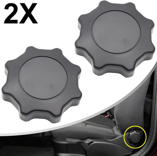 ya 4 8.8.2 Pair for Passat B5 Polo for Golf Caddy Transporter Black for SEAT Adjustment Knob Handle