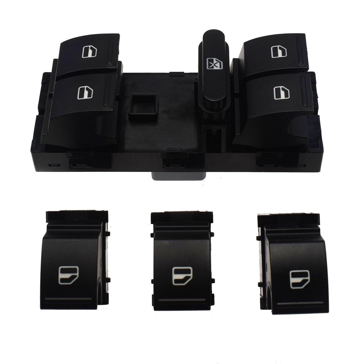 ya 4 8.8 Control Power Window Switch Suitable for VW Golf Jetta Passat 1K4959857B, 7L6959855B