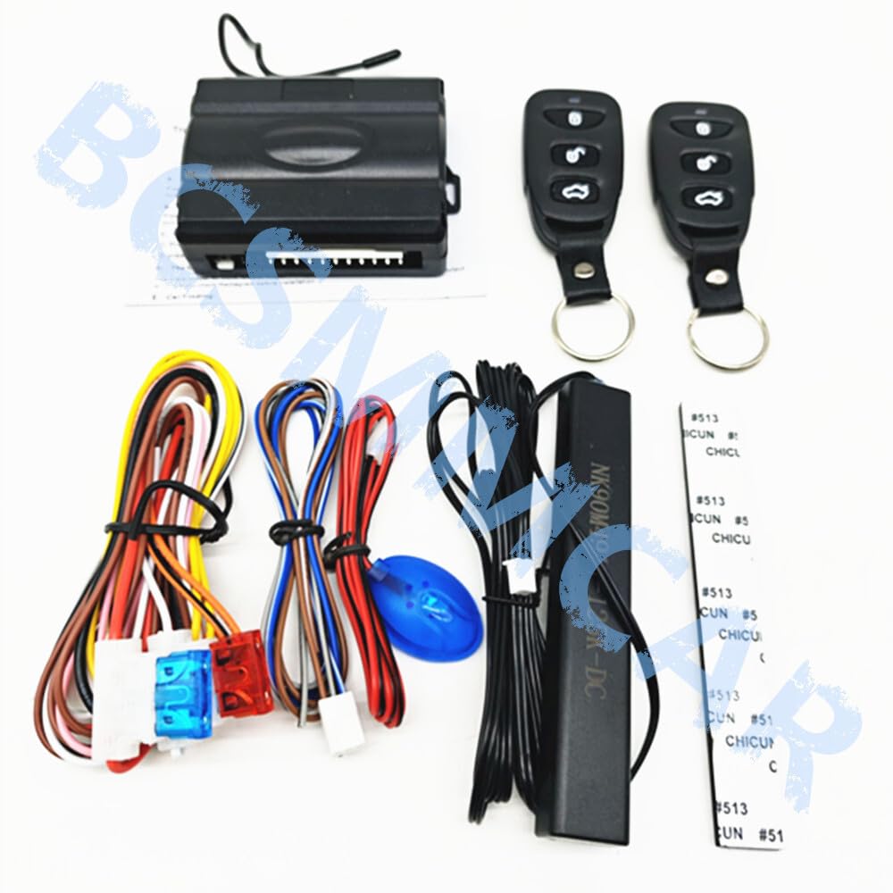 ya 3 8.24 baidi 12V Car Remote Central Kit Door Lock Locking Keyless Entry System Controllers