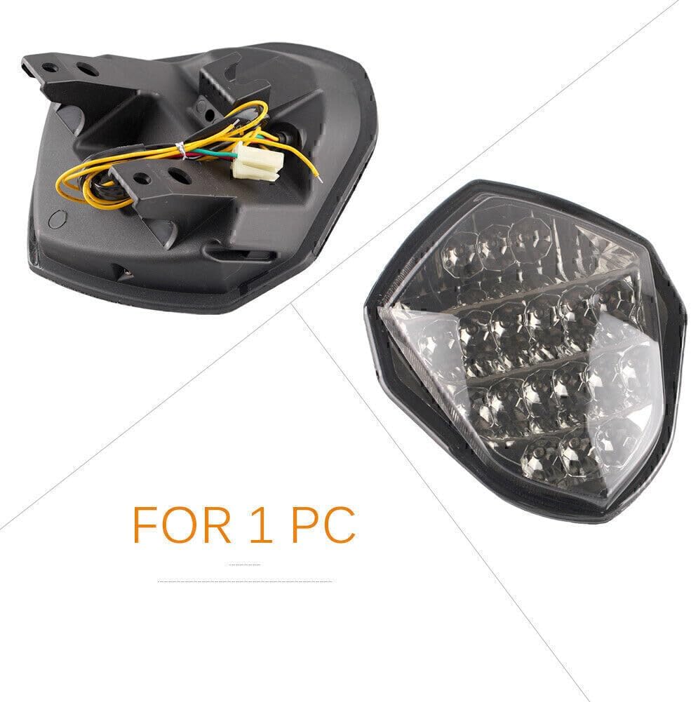 ya 10 9.16 zhengce LED Brake Tail Light with Turn Signals fit for Suzuki GSXR1000 2003-2004 Mo