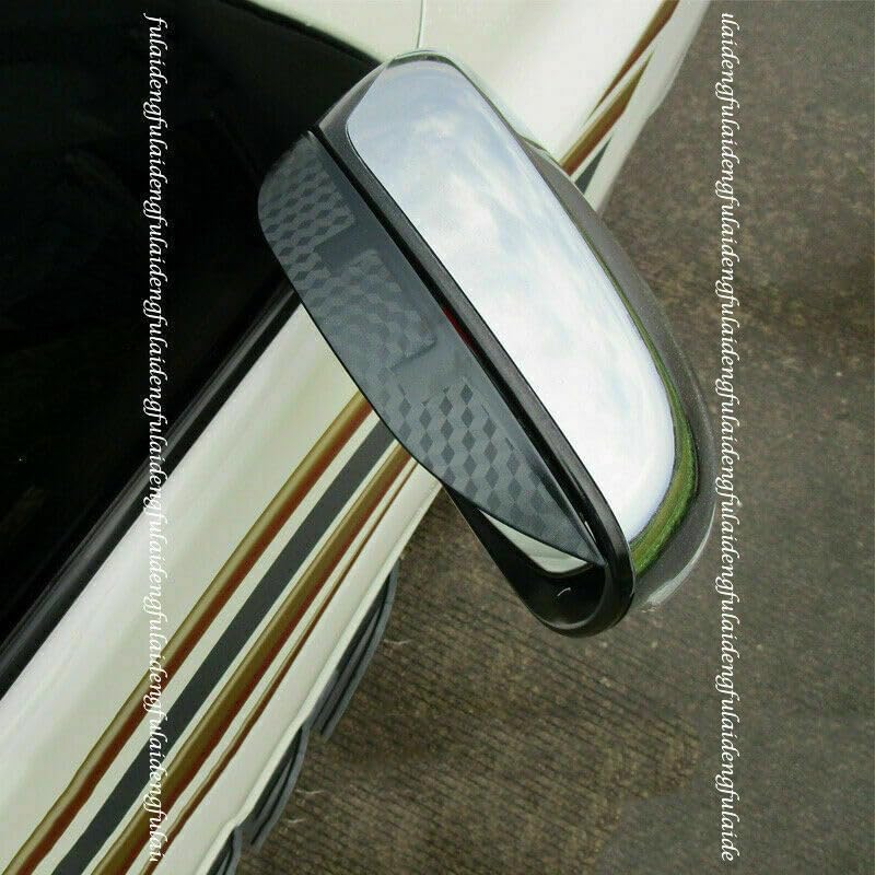ya 6 8.24 baidi Suitable for Nissan Patrol Y62 2013-2019 Carbon Fiber Rearview Mirror Eyebrow Decoration 