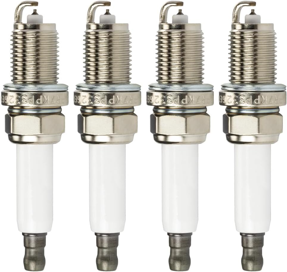 ya 23 10.7 baidi 4x for BMW E60 E63 E64 E65 E66 E53 4.8 Double Platinum Spark Plugs