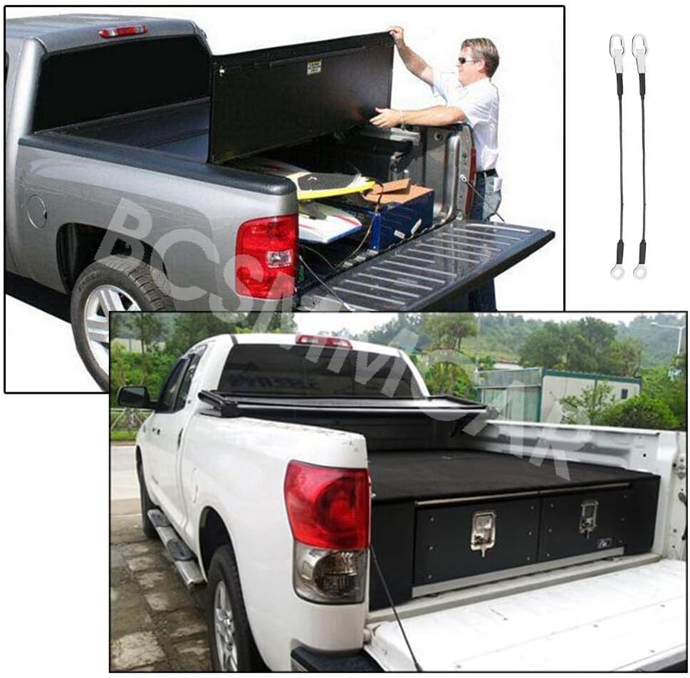 ya 10 9.16 baidi Rear Tailgate Cables F37Z9943052A Fit for Mazda B2500 Pickup Truck 1994-2010