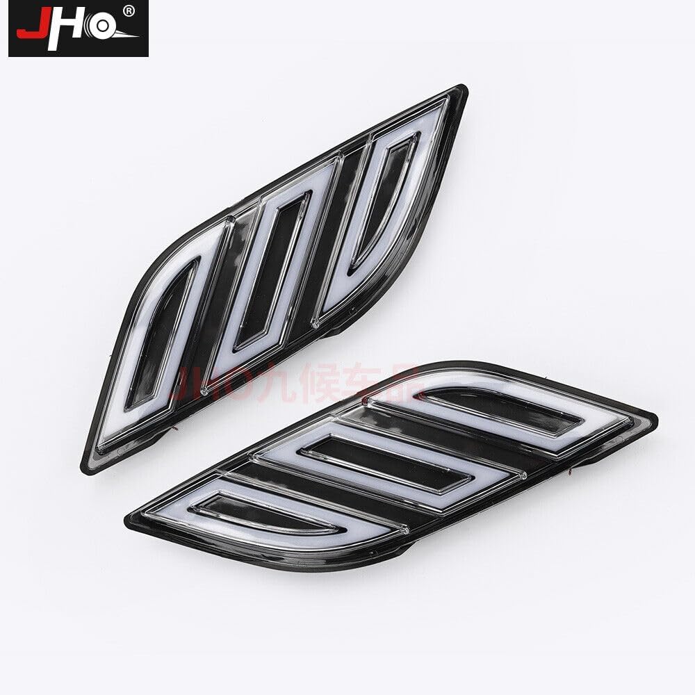 ya 7 8.24 baidi LED Daytime Running Light Car Fender Vent Turn Signal Lamp for Ford F150 Raptor