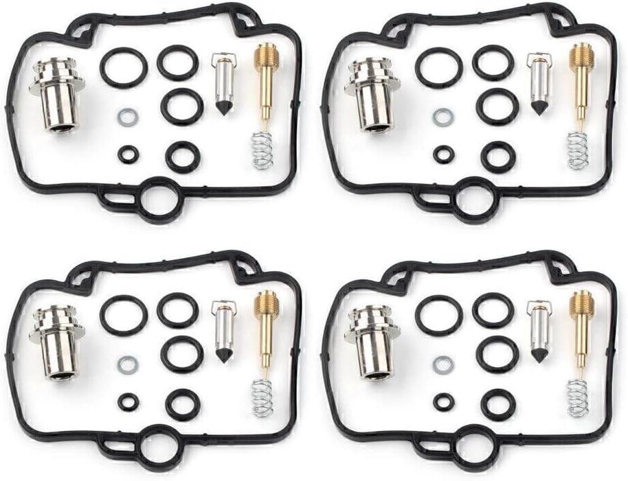 ya 2 8.15 4 Set Carburetor Carb Rebuild Kit Repair Fit for Suzuki GSXR750 GSXR 750 W GSX-R 750