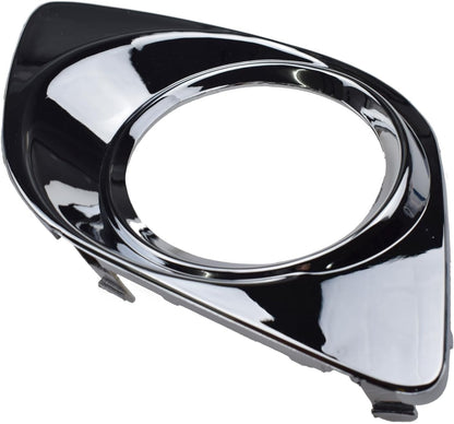 ya 4 8.14 Passenger side bumper fog light trim bezel chrome for 2009-12 for Toyota Venza