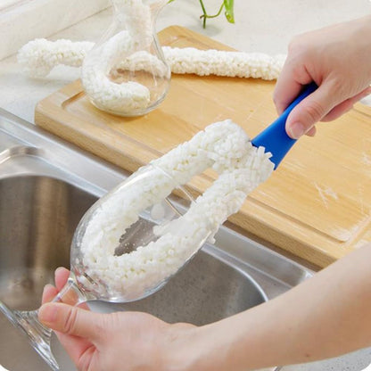 ya 26 10.21 baidi 2 PCS Cup Brush Washing Tool Scrubber Brushes Flexible Cleaner for