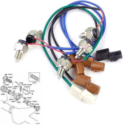 ya 4 8.10 Set of 5 MR580152 for 01-06 for Mitsubishi Montero Gearbox Transfer Case Switch Kit