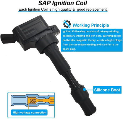 ya 4 8.24 baidi Ignition Coil for Hyundai for Elantra Kona Sonata for Veloster for Elantra for Kia Forte UF816