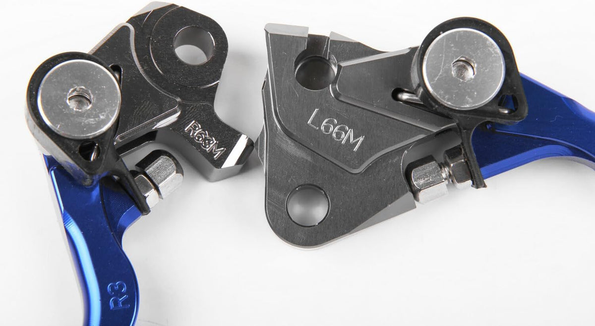 ya 11 9.14 baidifor Yamaha YZ125 YZ250 2015-2020 Clutch Brake Pivot Levers CNC Blue US 2018 2019