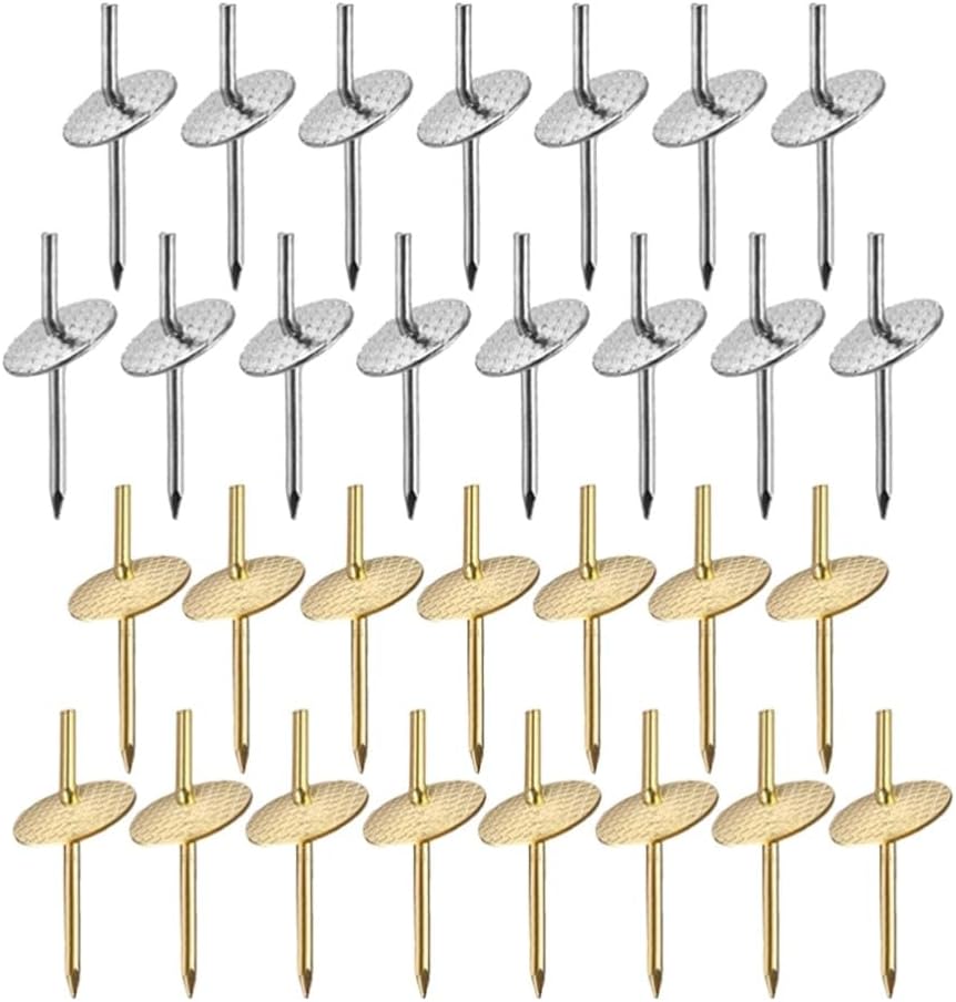 ya 26 10.21 baidi 30 Pcs Hook Hardware Small Nails for Picture Hanging Pictures Hooks-2