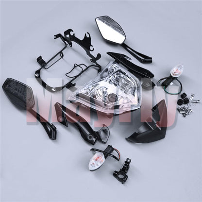 ya 6 8.24 baidi Turn Light Mirror Brakcet Headlight Assembly Set Fit for Yamaha FZ1N 2006-2015