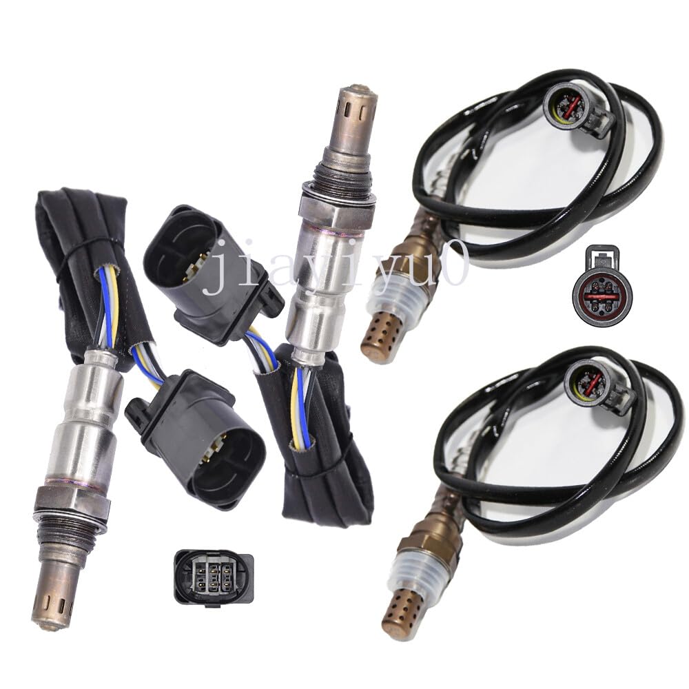 ya 4 8.8 4pcs Oxygen O2 Sensor 1&2 for 2010 for Ford Fusion for Mercury Milan 3.0L to 08/03/2009