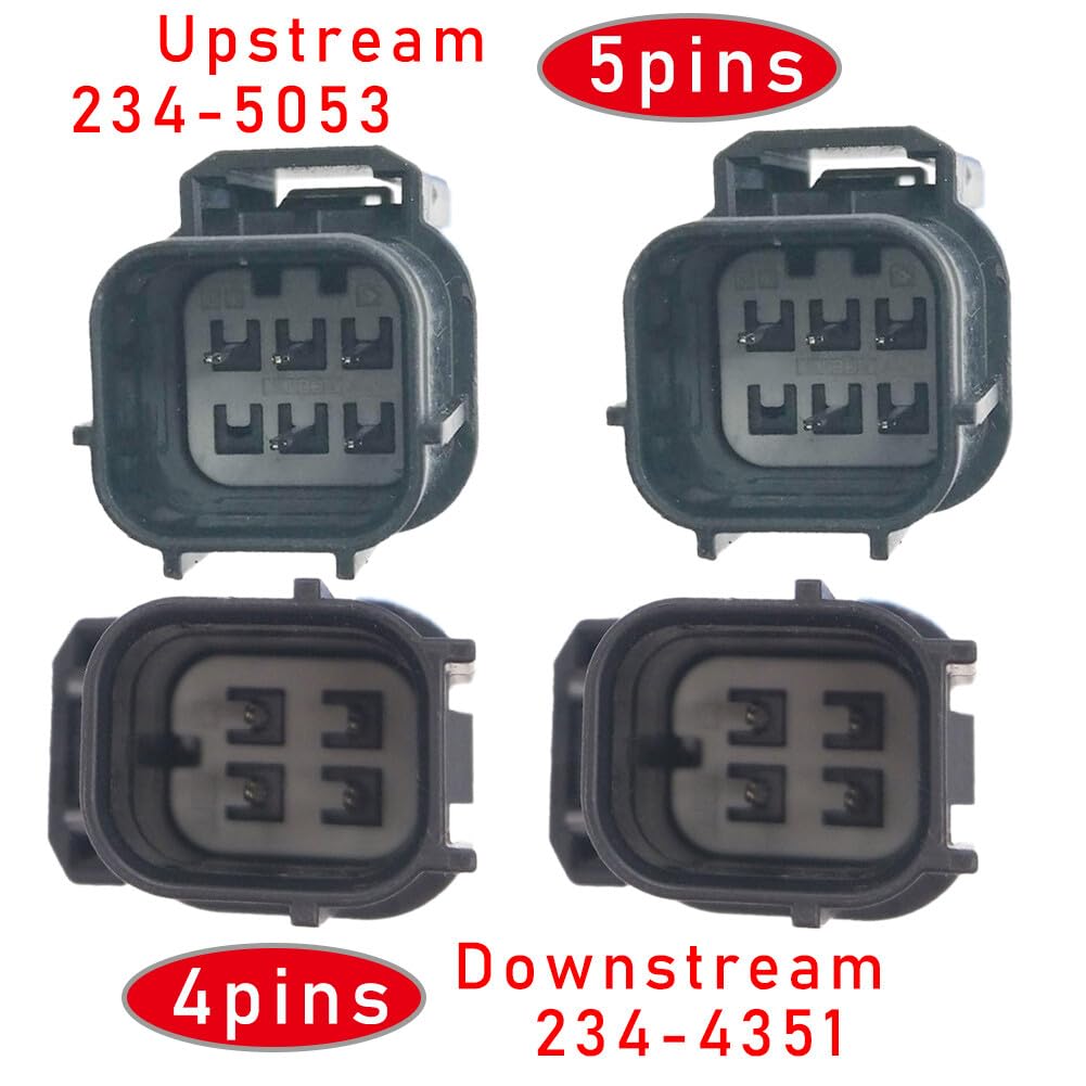 ya 12 10.8 baidi 4 Pack Sensor for Acura MDX 2007-2009 3.7L Oxygen Sensor and -