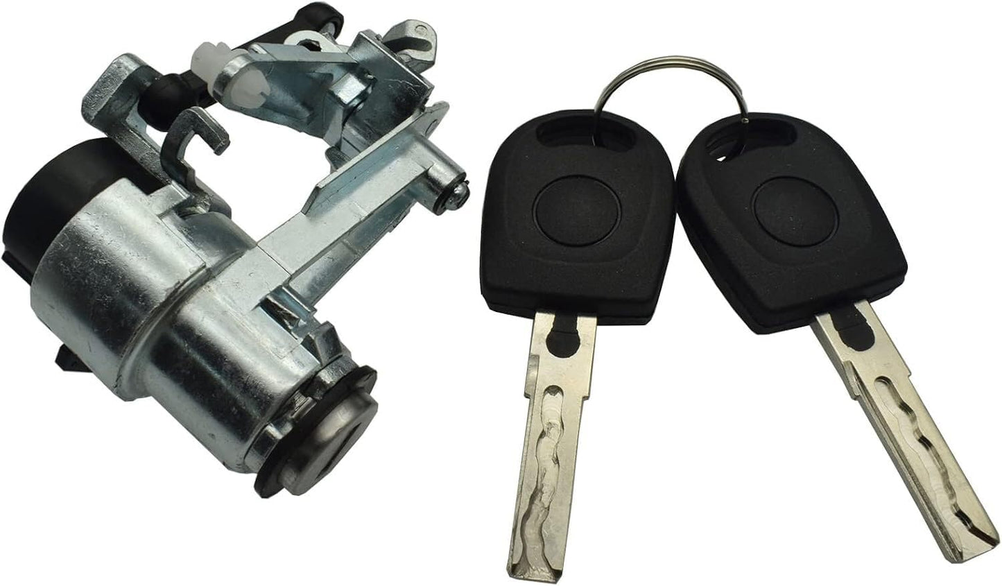 ya 5 8.10 Tailgate Rear Boot Lock Barrel w/ 2 Keys 1J6827297G for VW for Golf Lupo for SEAT Arosa