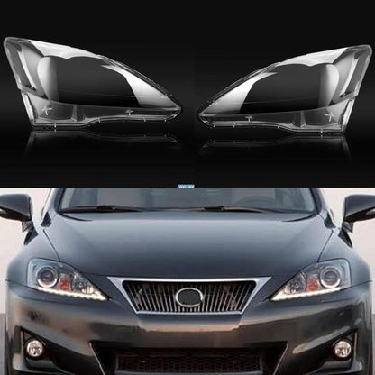 ya 4 8.14 for Lexus IS 2006-2013 Left + Right Headlight Transparent Lens Housing and Sealant LH&RH