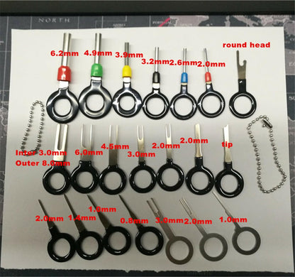 ya 6 8.14 Wire Terminal Removal Tool Car Motorcycle Electrical Wiring Crimp Connector Pin