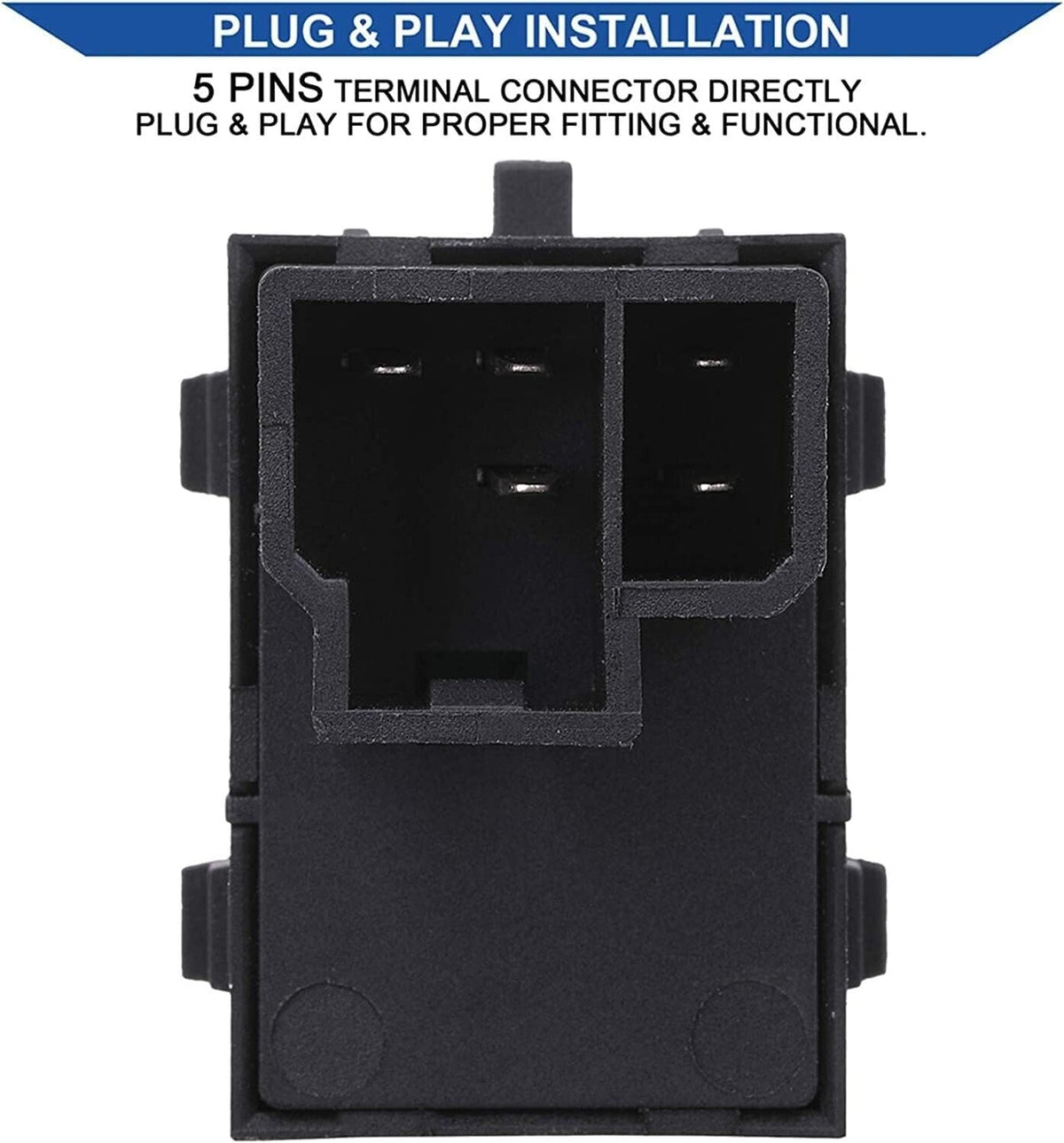 ya 5 8.10 Pack for Dodge for Ram 1500 2500 3500 Passenger Side Power Window Switch 56007695AC