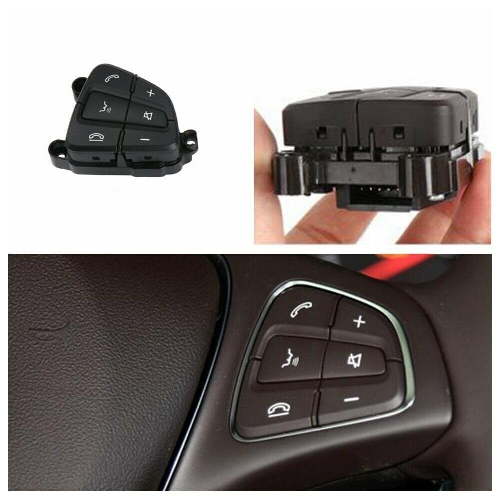ya 8 8.24 baidi Steering Wheel Right Volume Sync Switch Button for Benz 2015-2018 W205 C253 C300