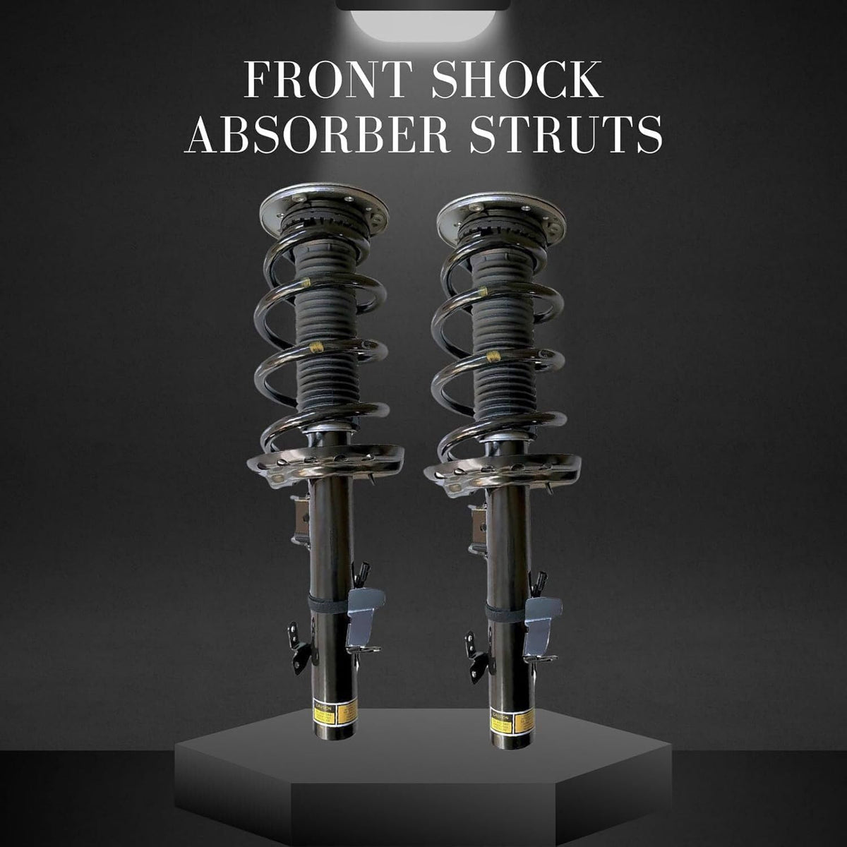 ya 12 10.8 baidi 2x Front Shock Struts Assembly w/Magnetic Fit for Range Rover Evoque L538 2012-2018