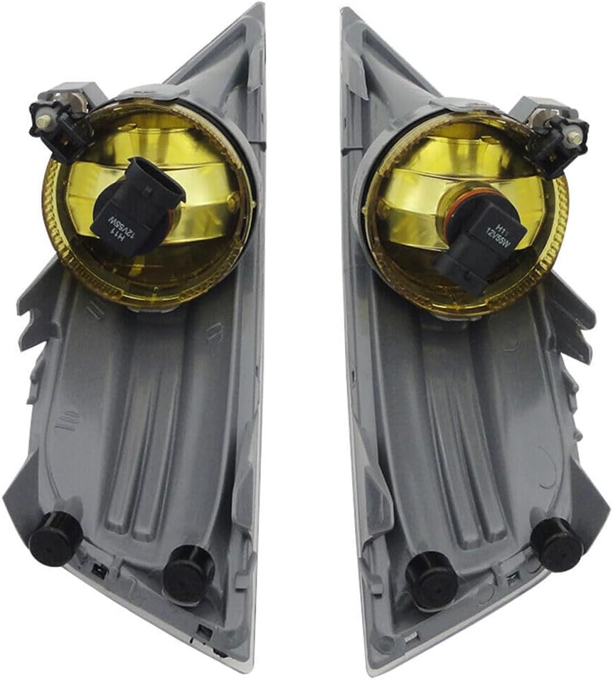 ya 10 9.16 zhengce 1Pair Clear Front Bumper Fog Lights Driving Lamps for Ford Mondeo Mk4 2011-