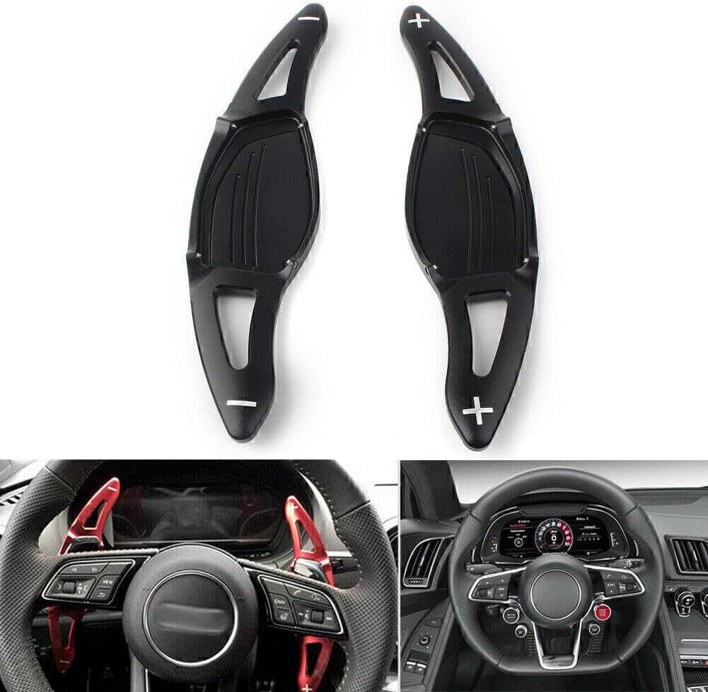 ya 10 9.16 zhengce for Audi R8 RS3 RS4 RS5 TT RS Car Steering Wheel Shift Paddle Extension Shi