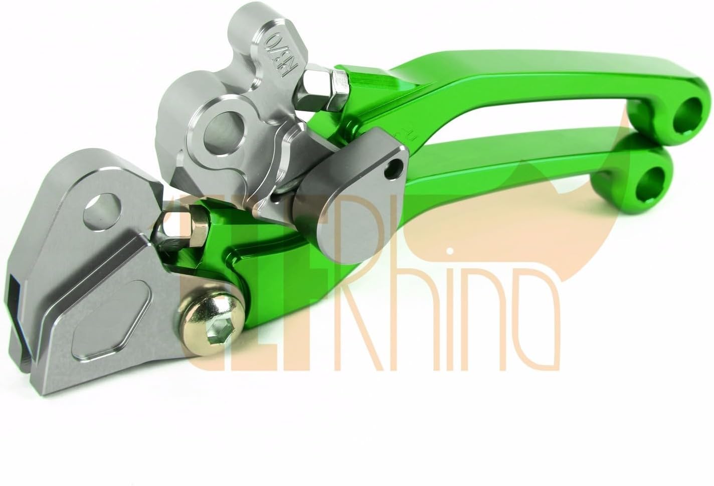 ya 5 8.10 for Kawasaki KX112 2022-2023 Pivot Clutch Brake Levers CNC Pair KX 112 Green