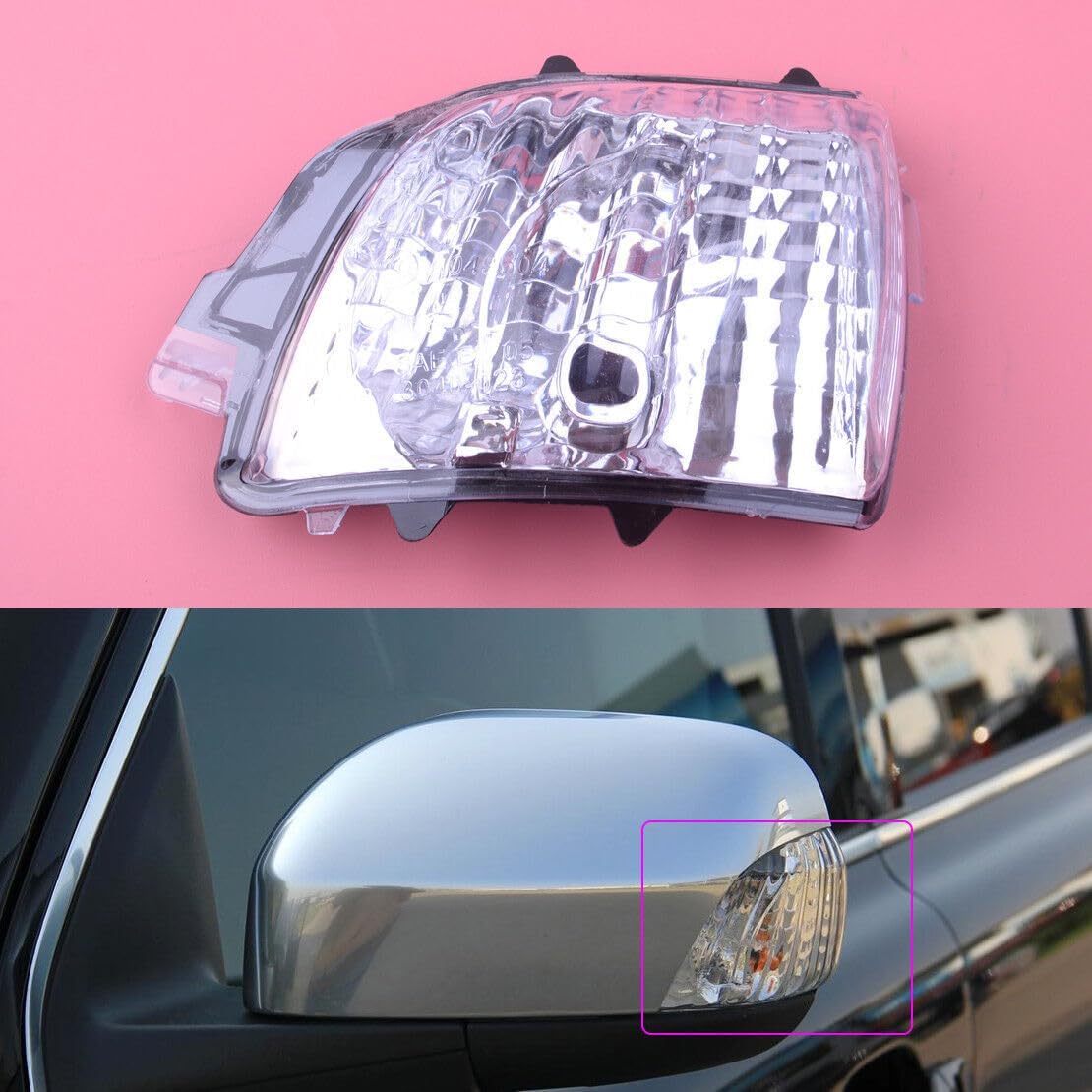 ya 4 8.14 Left door mirror turn signal light corner light 31111813 suitable for Volvo XC90 XC70