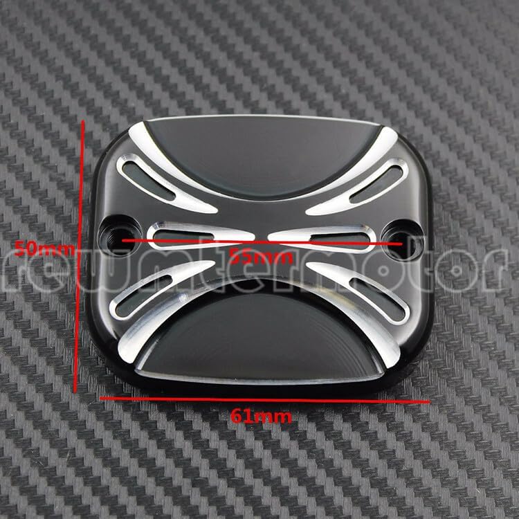 ya 6 8.24 baidi Master Cylinder Cover Fit for Harley Road King Gliding 01-07 Softail Dyna 96-15