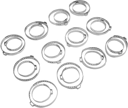 ya 6 8.14 User Friendly 24pcs Adjustable Stainless Steel Drive Shaft Axle Joint Clips