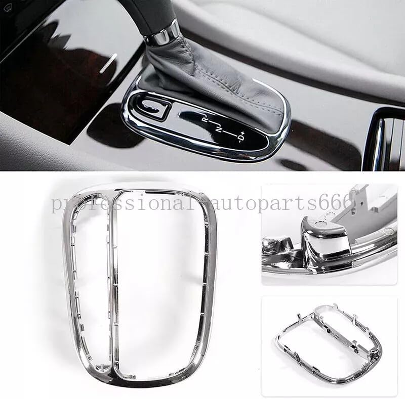 ya 10 9.16 baidi Chrome Gear Shift Panel Cover Trim for Mercedes-Benz CLK500 CLK320 C320 C240 W203