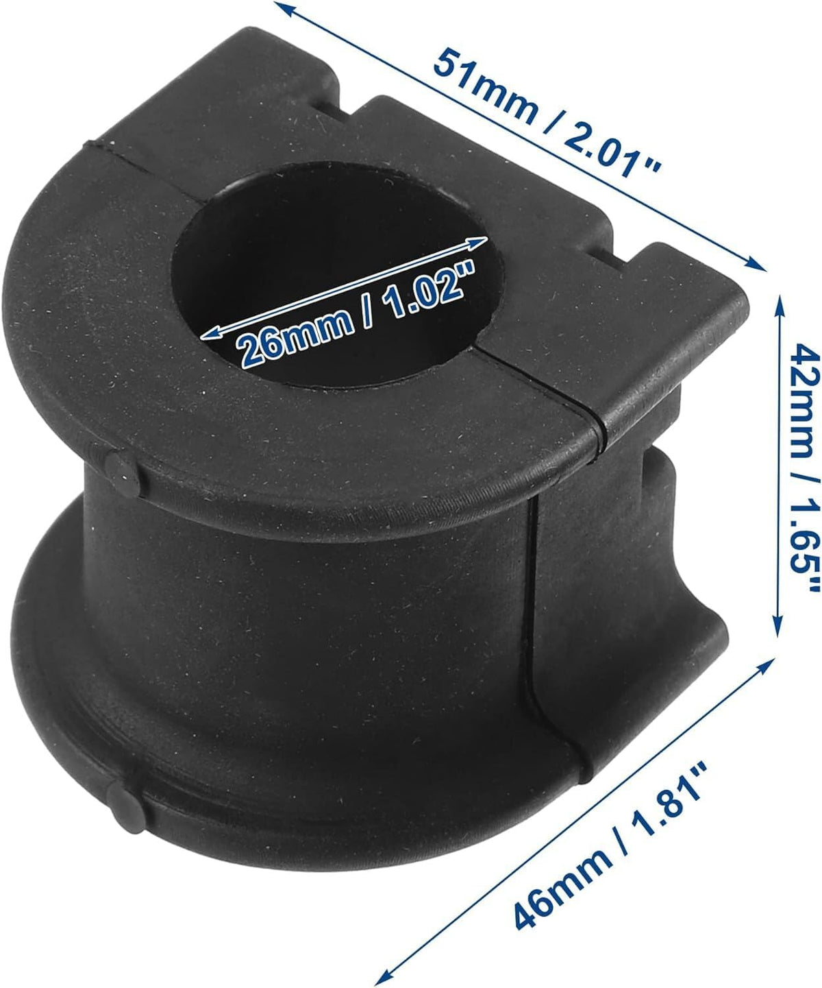 ya 11 9.14 baidi1 Pair Front Stabilizer Bar Bushing 48815-35100 for Toyota for 4Runner 1996-2002