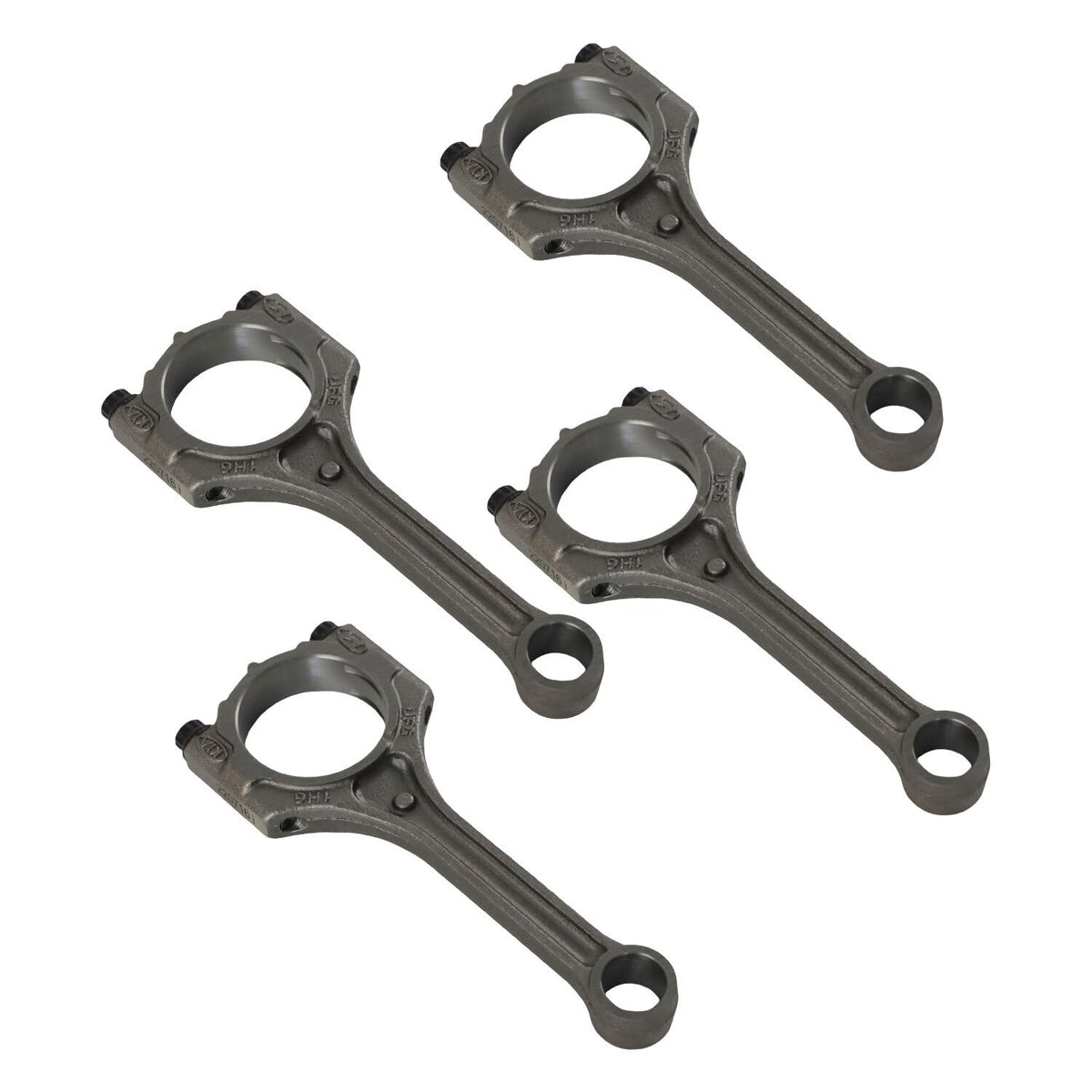ya 11 9.14 baidi4PCS Connecting Rods + Crankshaft Main Bearing Set for Hyundai for Kia Accent 1.6L