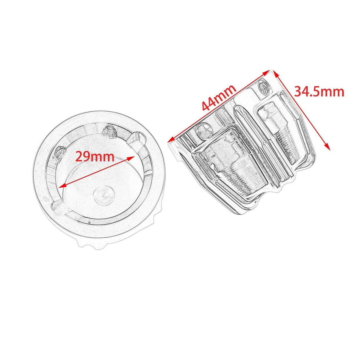 ya 28 10.13 zhengce Chrome Front Axle Nut Cover Cap CNC Fit for Harley Softail Fat Boy Dyna TOU