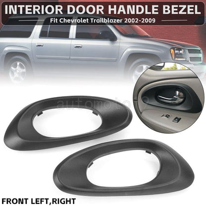 ya 10 9.16 baidi Inside Door Handle Trim for Chevrolet Trailblazer 2002 2003 2004 2005 2006-09