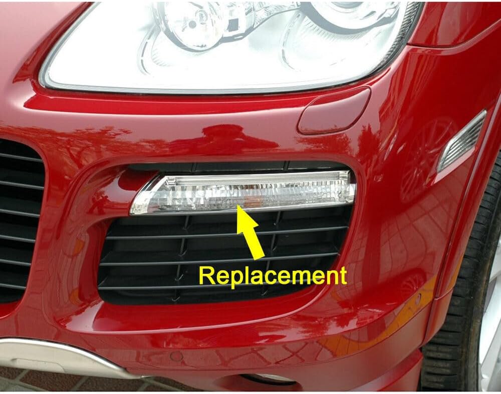 ya 4 8.24 baidi A pair of front fog lights and turn signal lights ASSY for Porsche Cayenne 4.8T 2008-10
