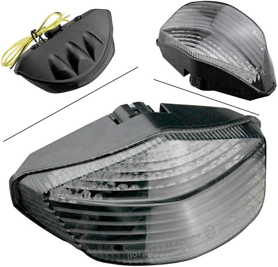 ya 10 9.16 zhengce Turn Signals LED Tail Light light bulbs Smoke Fit for Ducati MONSTEL 696 79